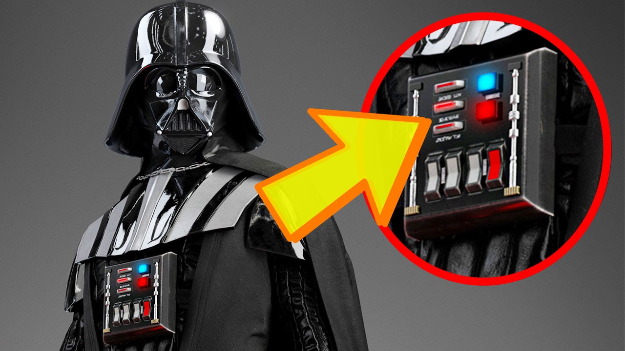 ¿Que tiene Darth Vader en el pecho?